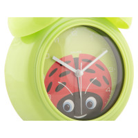 Budík Karlsson KA5980GR Peekaboo Ladybug, 19cm